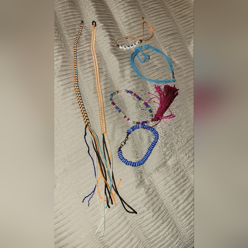 Colorful Bracelet/ Ankle Bracelets Set